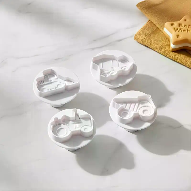 Kitchen Kids Baking Set - 3D Auto Flugzeug Fahrzeug Ausstechformen 4-teiliges