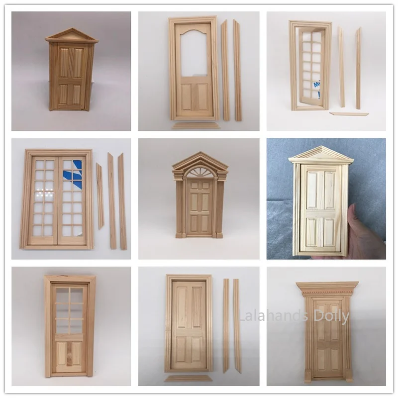 Kitchen Uncle - 1:12DIY Puppenhaus Handwerk Boutique Mini Tür