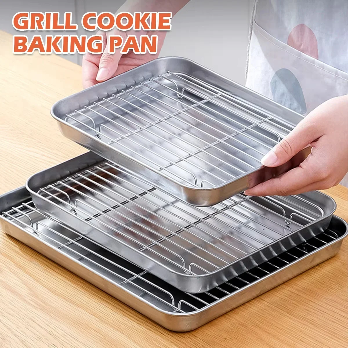 Edelstahl Backform Tablett mit – Kitchen Baking Rack Bewertung und Preis