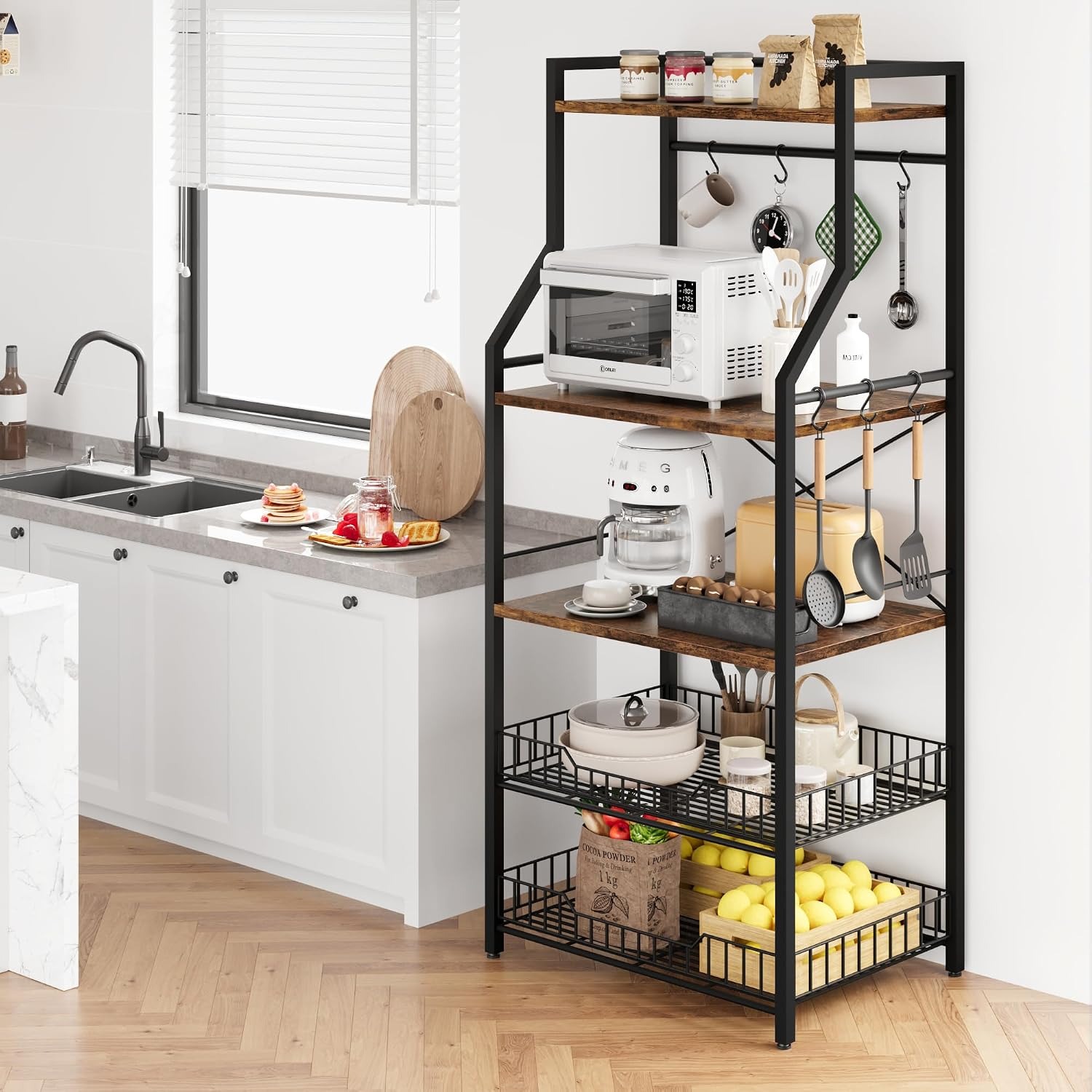 5-stöckiges Küchenregal mit Mi – Kitchen Baking Rack Bewertung und Preis