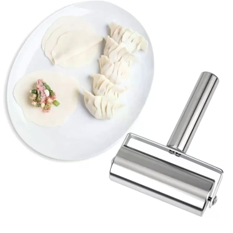 Doppelköpfiger Edelstahl-Teigr – Kitchen Roller Baking Bewertung und Preis