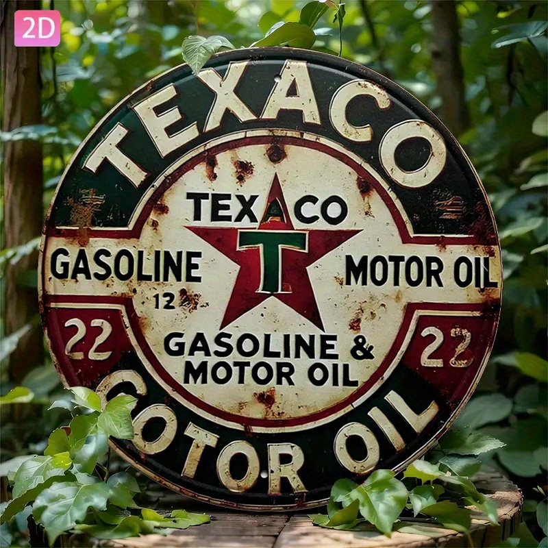 Vintage Texaco Öl-Metallschild – Kitchen Uncle Bewertung und Preis